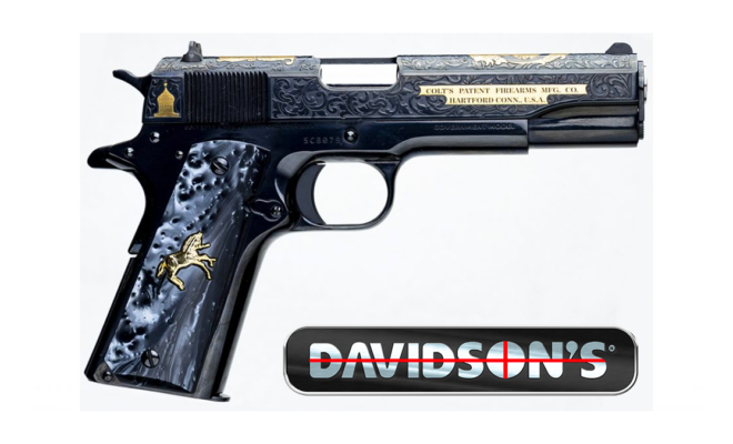 Davidson's Creates, with Colt and Baron Engraving