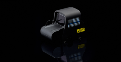 Backs the Blue with Special Edition XPS2 Holographic Weapon Sight