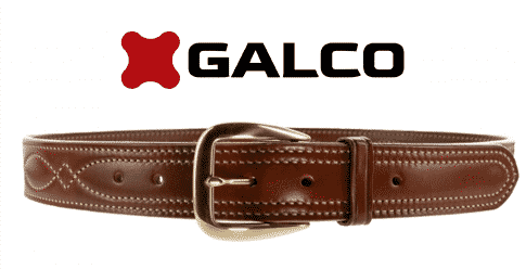 Galco's SB7 Fancy Stitched Holster Belt