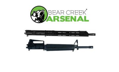 Bear Creek Arsenal produces the best firearms at reasonable prices without compromising the quality. The stainless steel in our barrels is 416R which is specifically designed for firearms and provides longer barrel life.