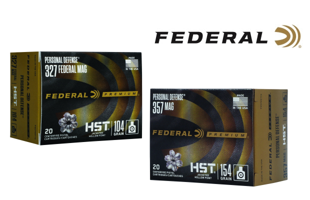 Federal Ammunition announces new line options to the HST product family with the addition of Personal Defense HST 357 Magnum and 327 Federal Magnum.