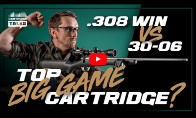 Proven versatility vs better precision at longer range. The old-reliable “thirty-aught-six” goes head to head with its younger, little brother, the .308 Winchester.