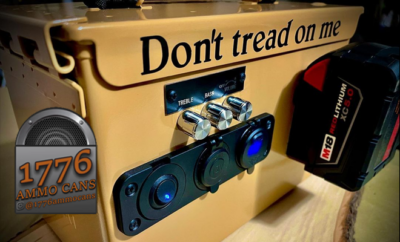 1776AmmoCans.com's ammo can Bluetooth speakers