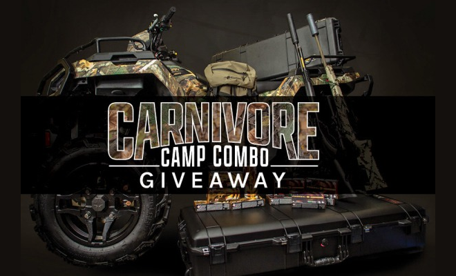 Carnivore Camp Combo Giveaway promo image.