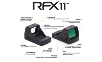 A green dot sight.