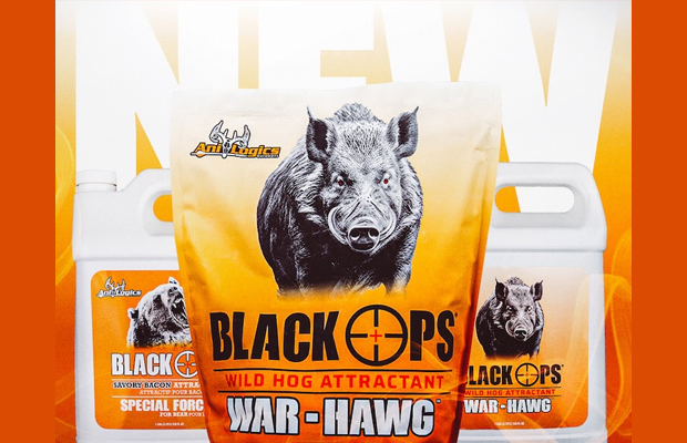 A bag of hog feed.
