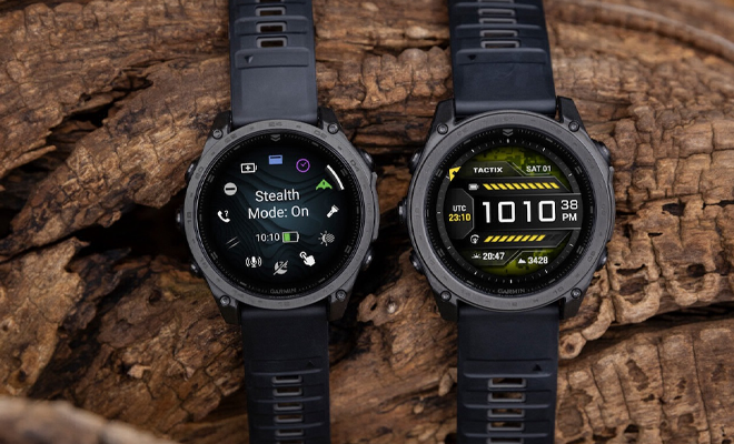 Two smart watches.