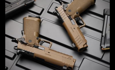 Springfield Armory Coyote Brown 1911 DS Prodigy Comp 9mm Pistols