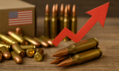 Ammo on a table.