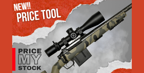 A rifle stock.