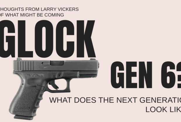 A black handgun.