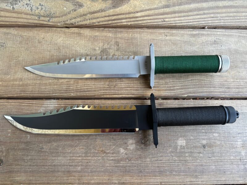 Two military knives.